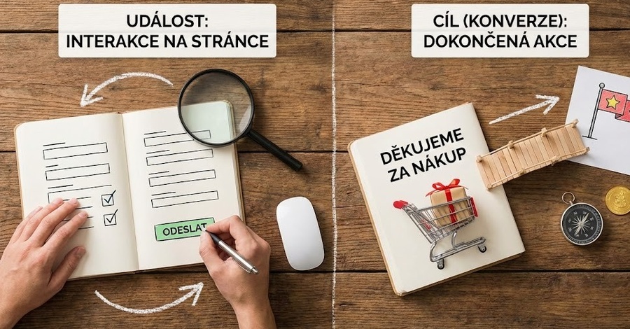 Události vs. Cíle